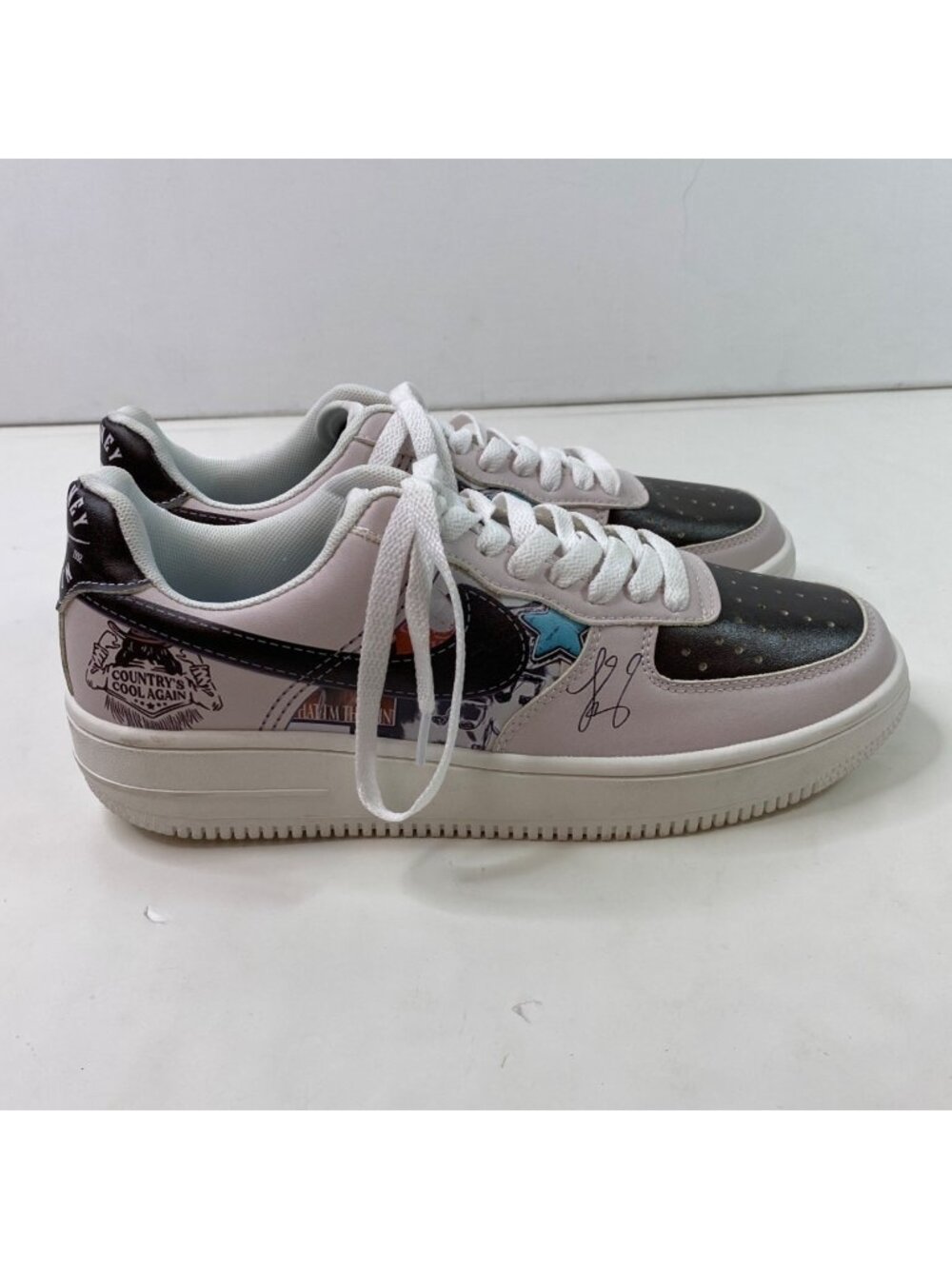 Lainey Wilson Womens Custom Nike Air Force 1 Countrys Cool Again Sneaker Size 11
